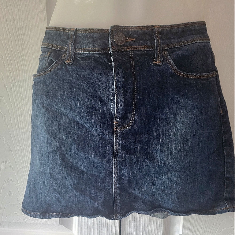 GAP EUC Denim skirt 6/28 Stretch